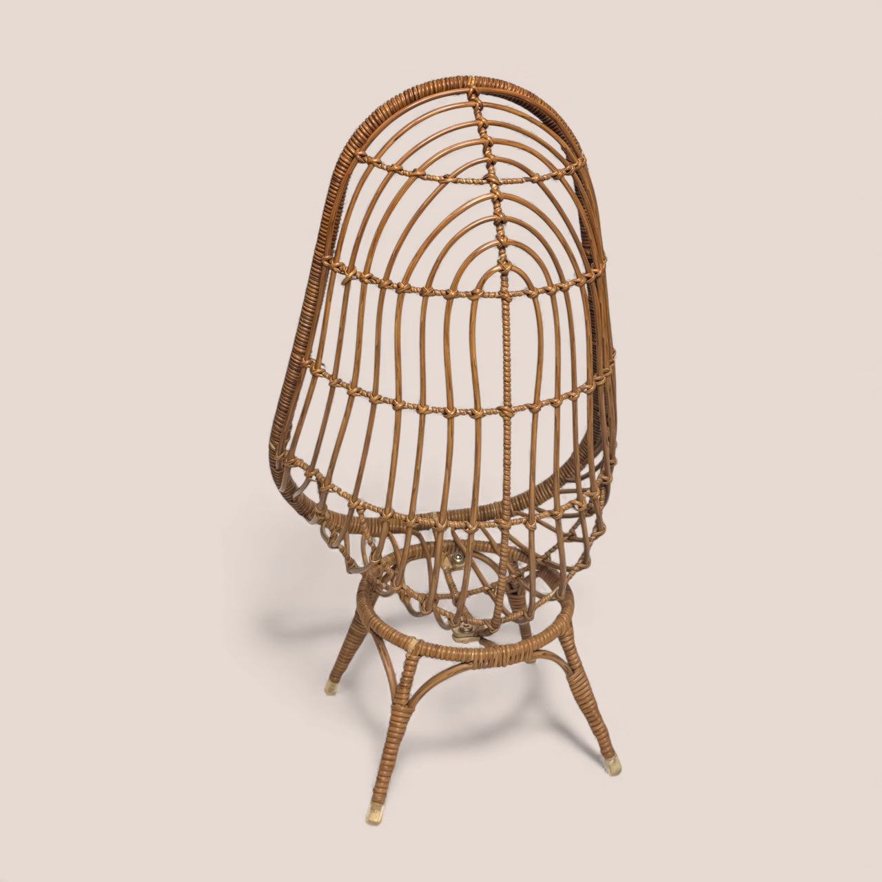 Chair- Faux Rattan Doll Furniture