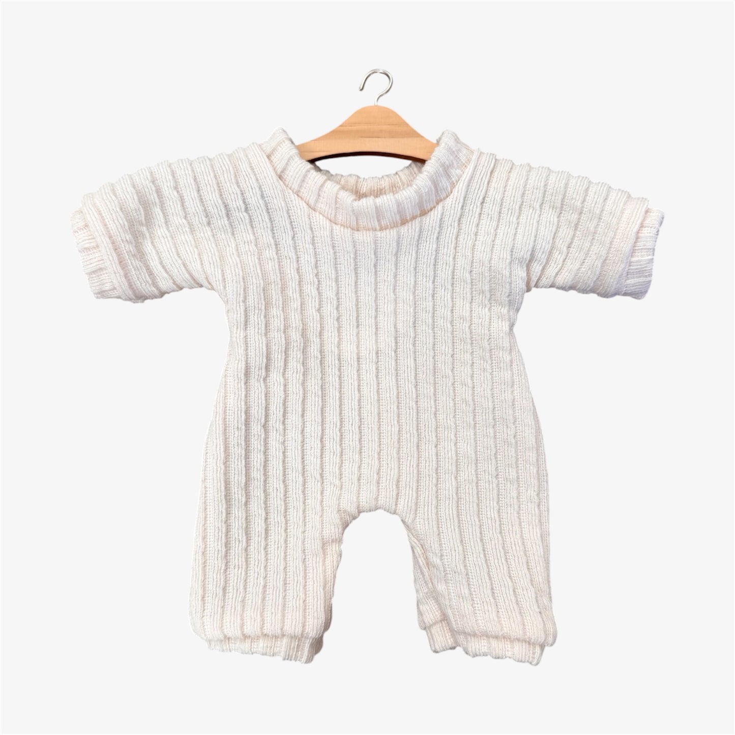 Doll—Ribbed Cream Sleeper