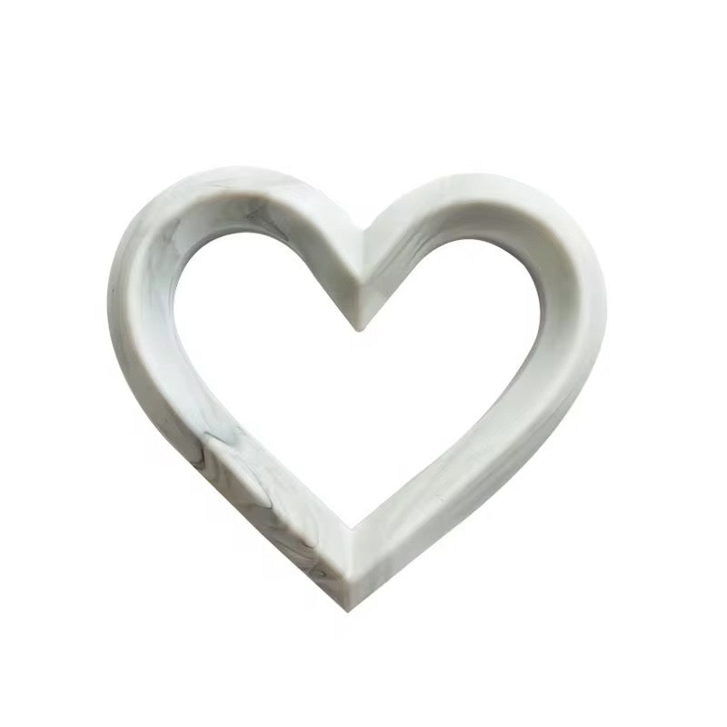 Heart Shaped Silicone Teething Ring