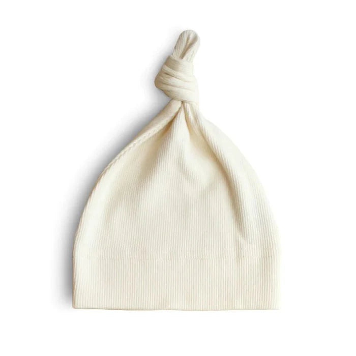 Mushie Knotted Beanie 0-3 months