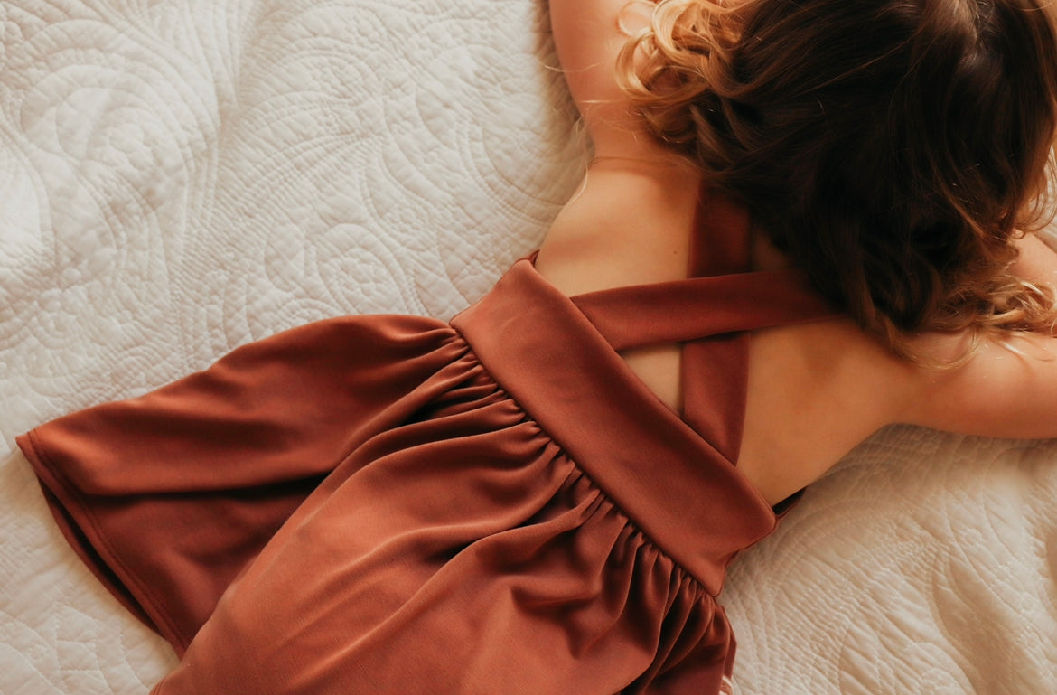 Handmade 3T Pocket Pinafore Dress