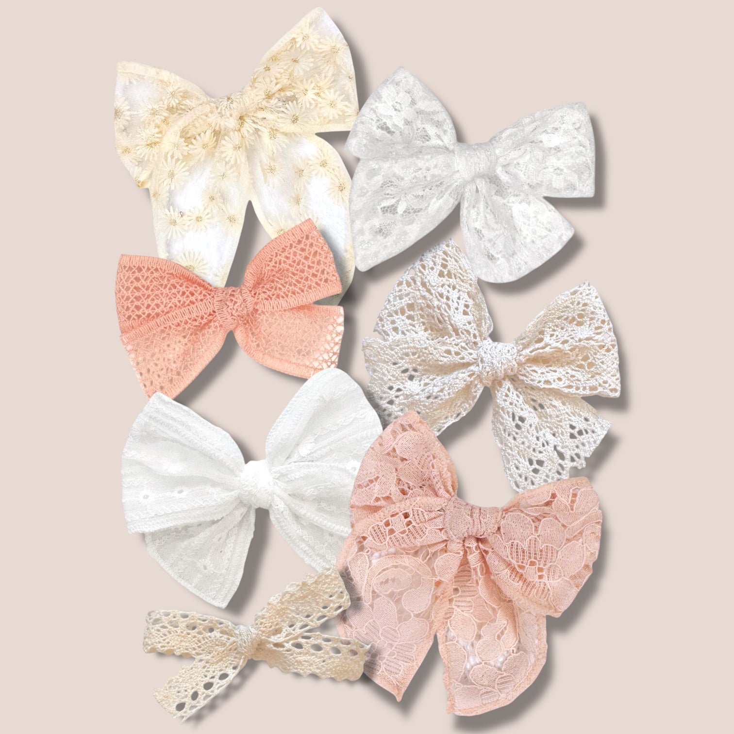 Lace Bows – Mia Michelle Bows