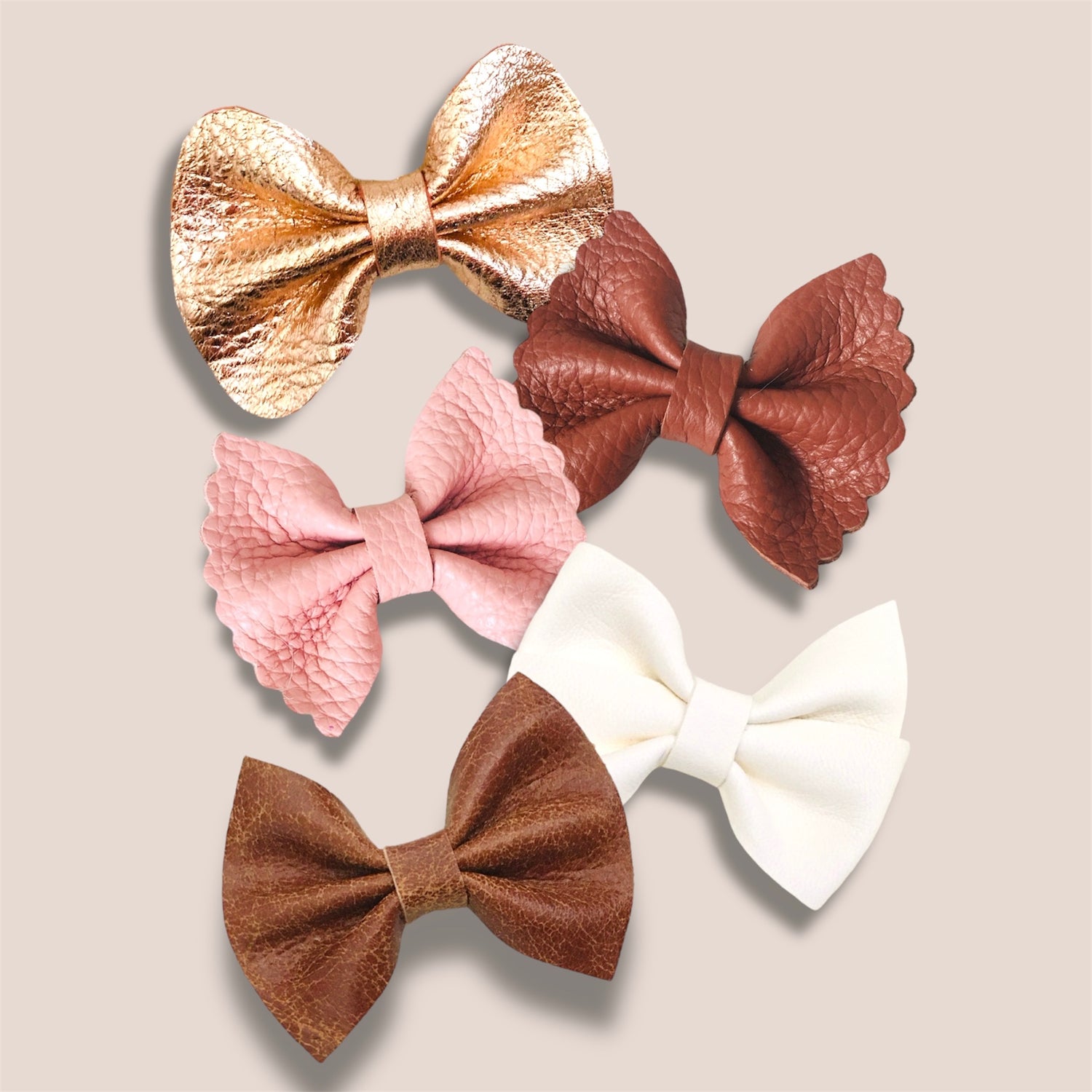 Leather Bows
