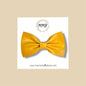Slim Dandelion Genuine Leather Bow