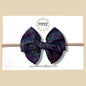 Black Rainbow Shimmer Fairytale Bow