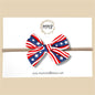 Hand-tied American Flag Bow