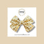 Gold Tile School Girl Bow