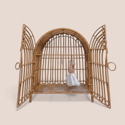 Closet- Faux Rattan Doll Furniture