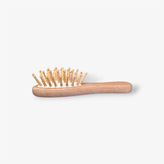Doll—Wooden Brush