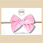 Velvet Bow in Pink