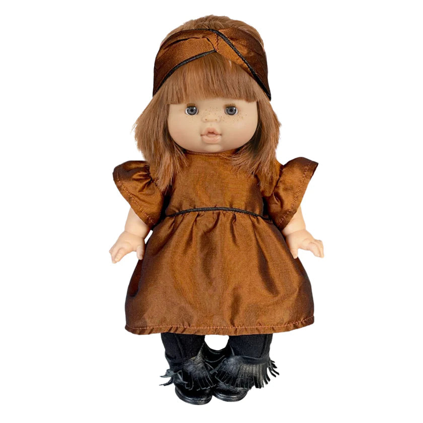 Doll—Minikane Dress and Headband Set