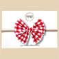 Red Gingham Fairytale Bow