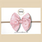 Baby Pink Satin Fairytale Bow