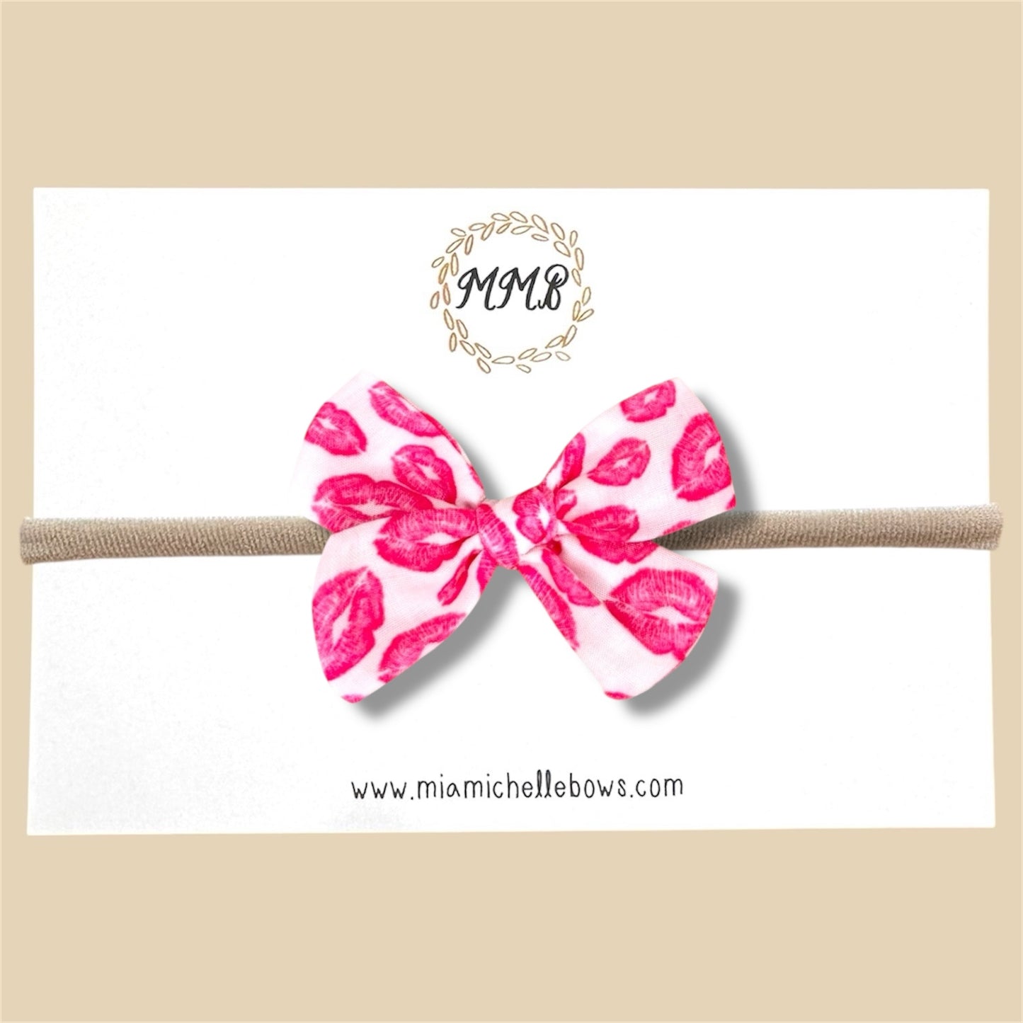 Hand-tied Sweet Kisses Bow