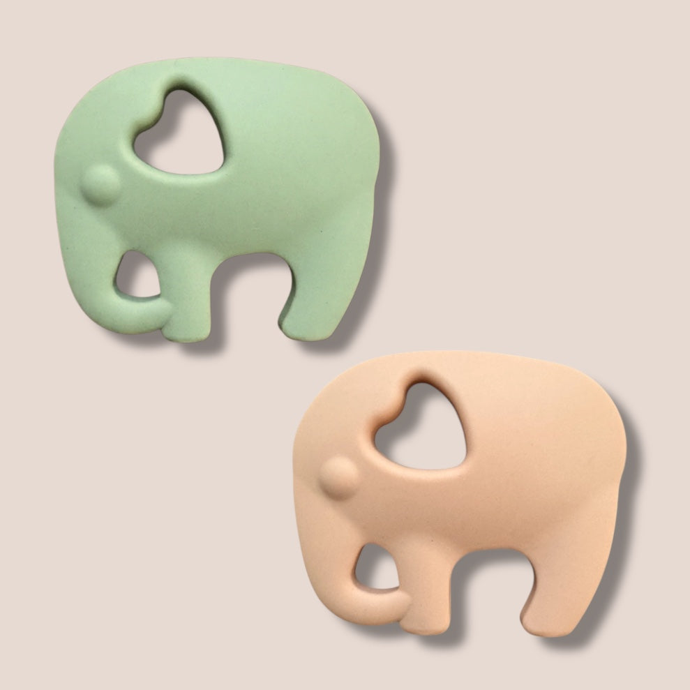 Elephant Silicone Teething Toy