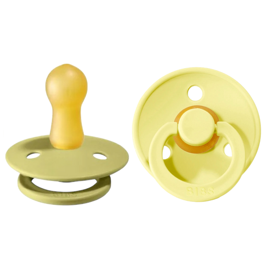Bibs Colour Pacifier 2 Pack—Meadow & Sunshine