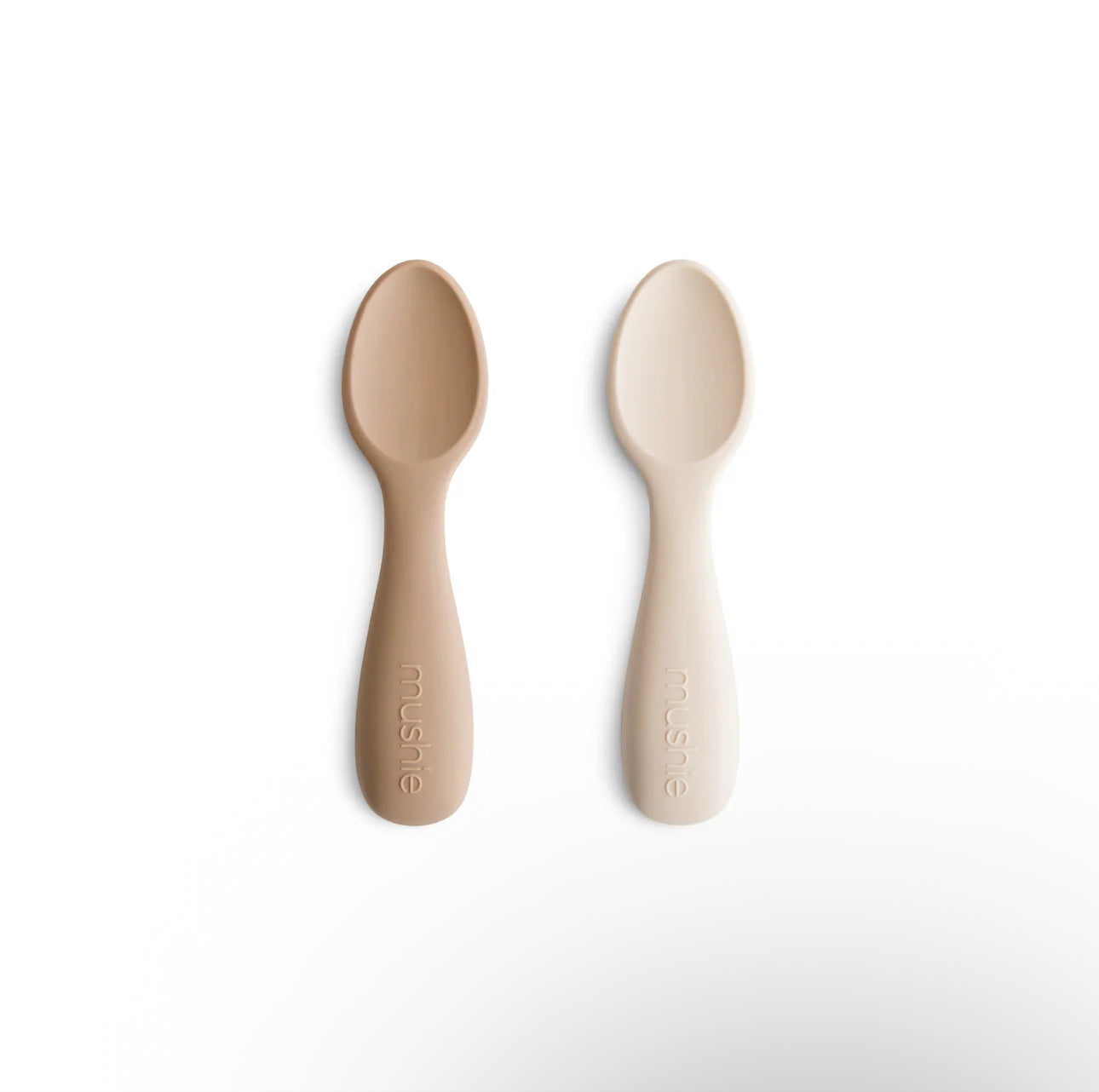 Mushie Silicone Toddler Starter Spoons