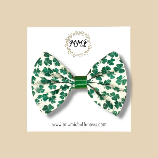 Shamrock Sparkle Bow