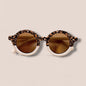 Kids Round Cheetah Sunglasses