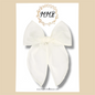 Off-White Sheer Fairytale Bow