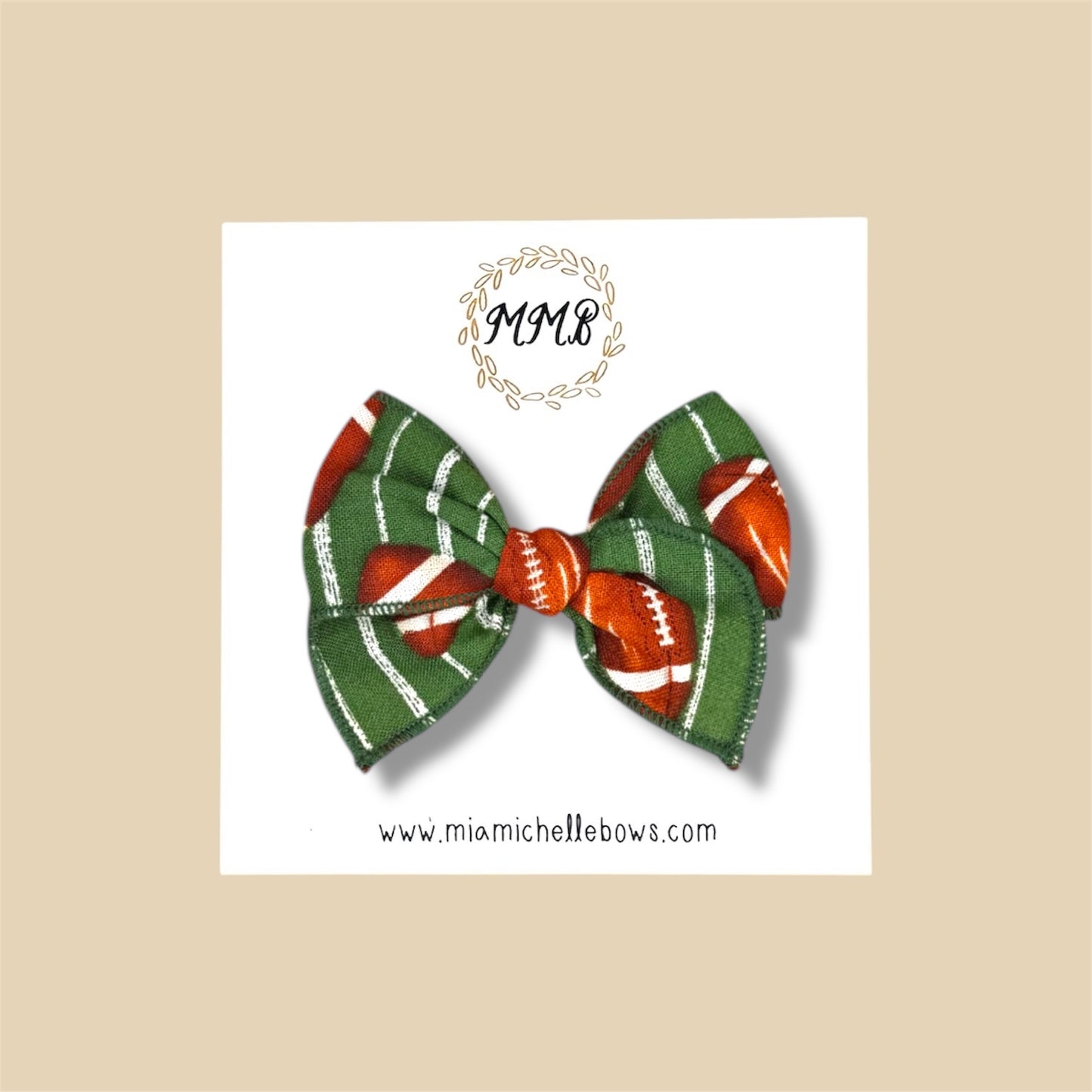 Football Fairytale Bow