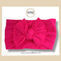 Magenta Cable Knit Headwrap
