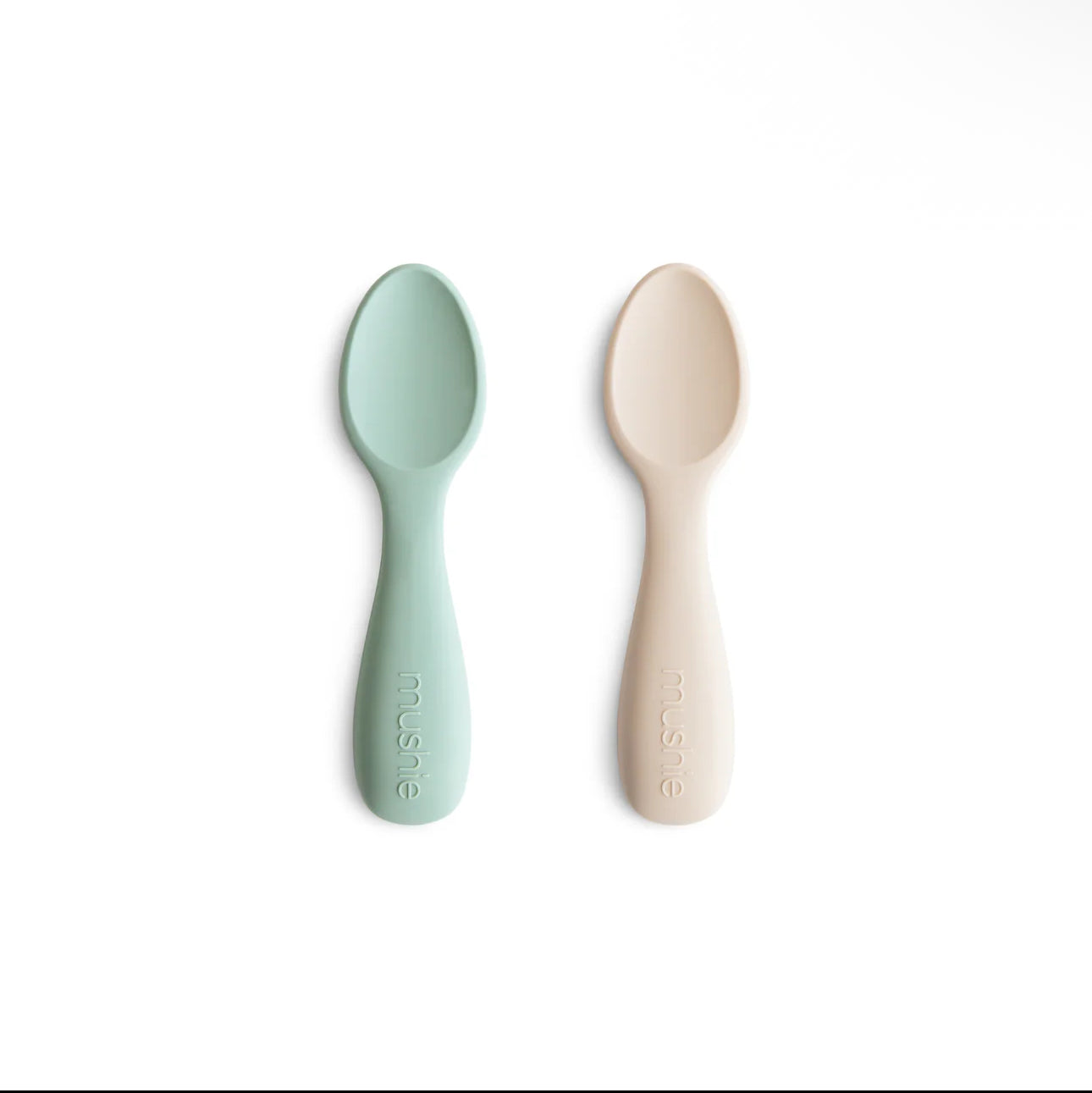 Mushie Silicone Toddler Starter Spoons