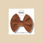 Camel Corduroy Bow