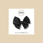 Black Satin Fairytale Bow