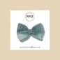 Lace Bow in Deep Teal