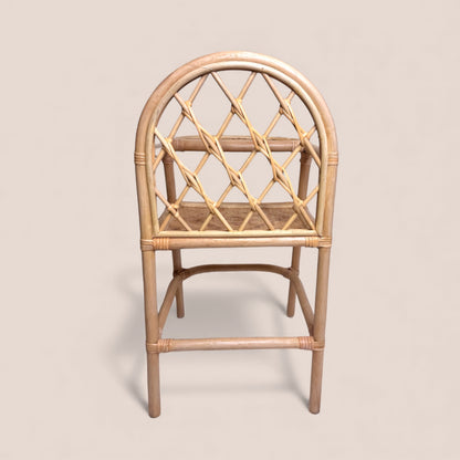 High Chair- Rattan Doll Furniture