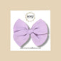 Hand-tied Gauze Bow in Lavender