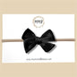 Velvet Bow in Black