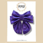 Purple Iridescent Luxe Bow