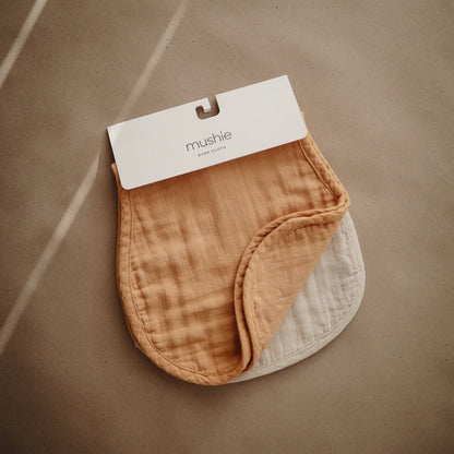 Mushie Organic Cotton Muslin Burp Cloth 2 Pack