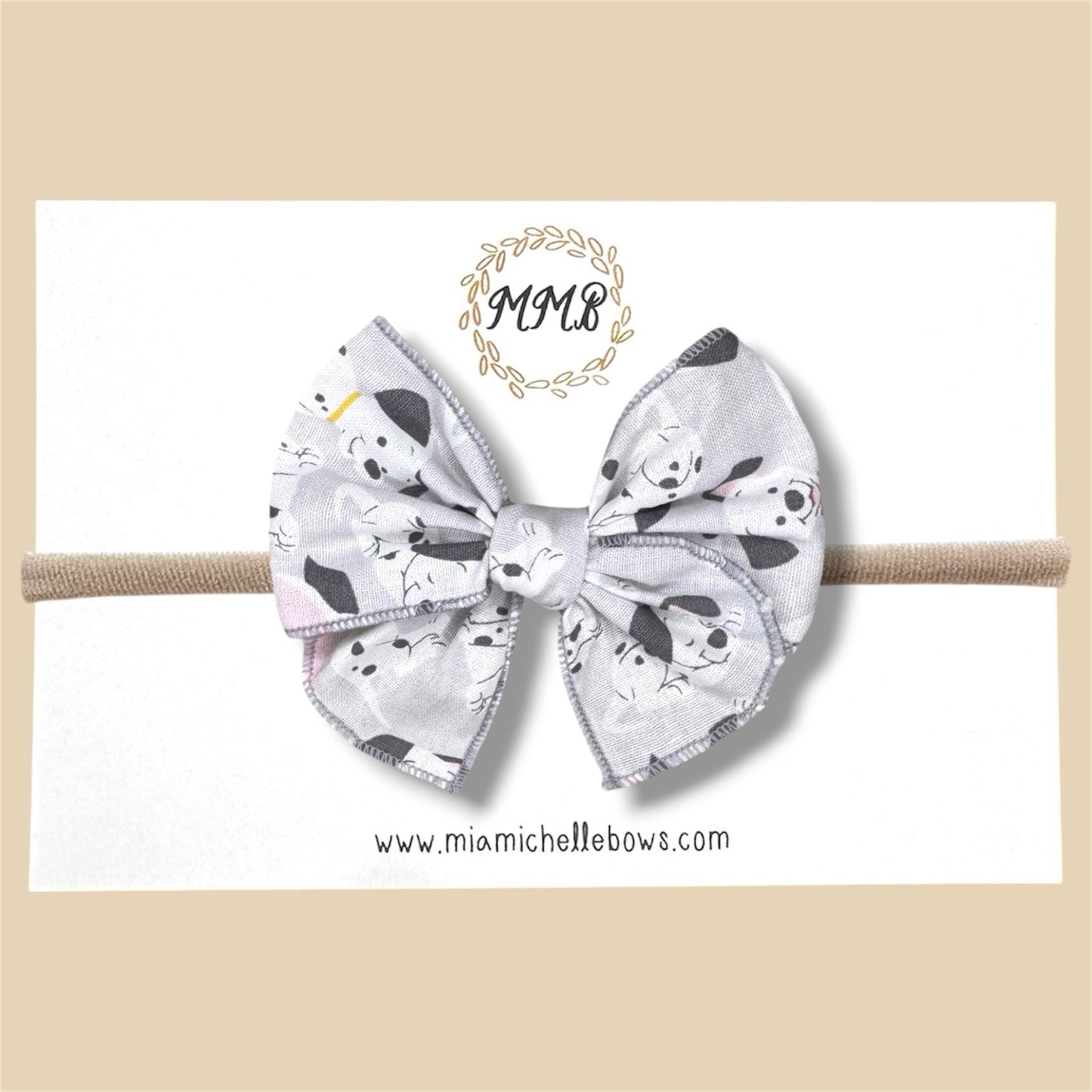 Dalmations Fairytale Bow