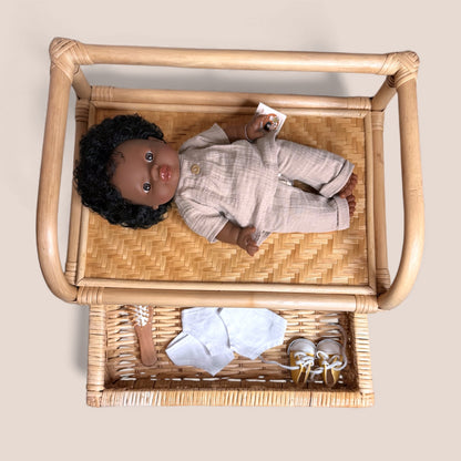 Changing Table- Rattan Doll Furniture
