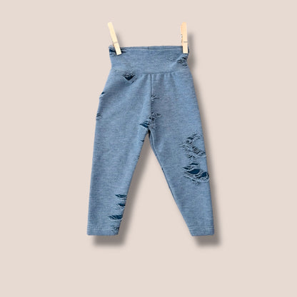 Handmade Distressed Leggings