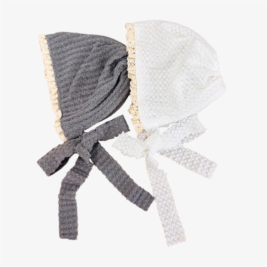 Doll—Lace Trim Bonnet