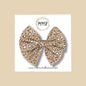 Muted Leopard Fairytale Bow
