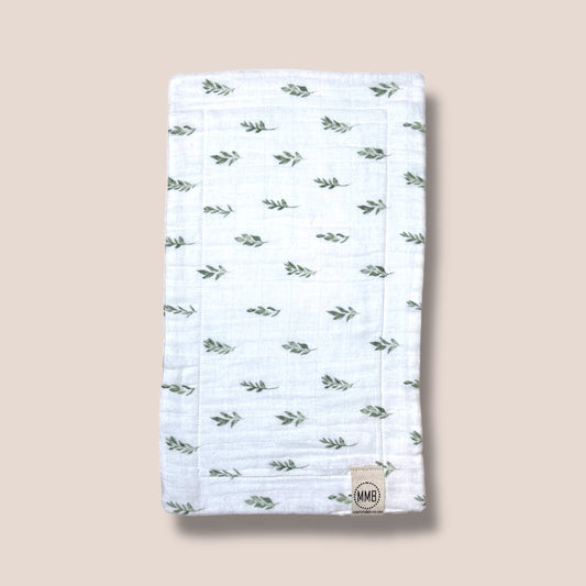 Fern — Cotton Gauze Burp Cloth
