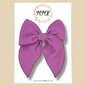 Purple Chiffon Fairytale Bow
