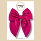 Magenta Satin Fairytale Bow