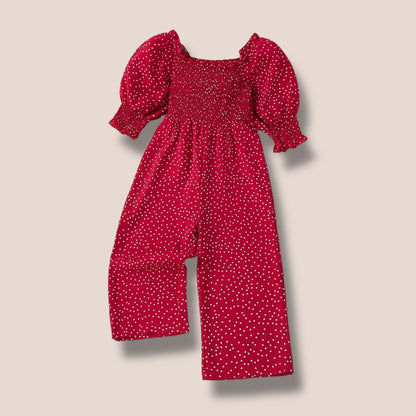 Red Polkadot Romper