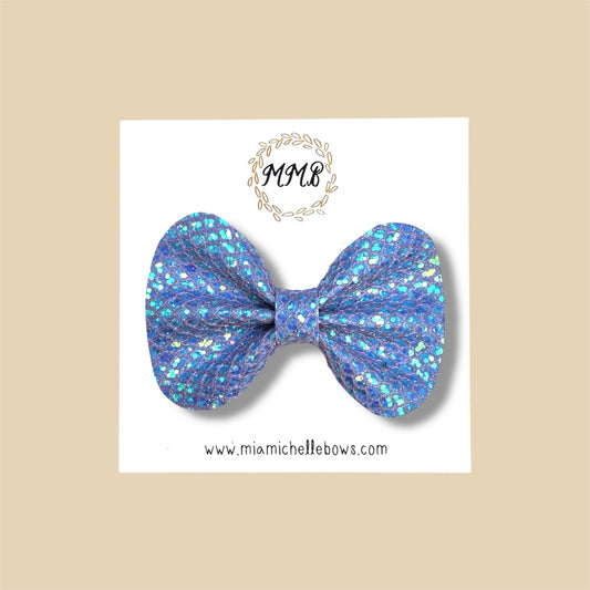 Mermaid Glitter Bow