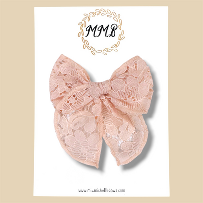 Lace Floral Fairytale Bows