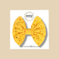 Yellow Eyelet Big Bow