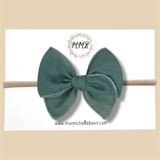 Forest Green Fairytale Bow