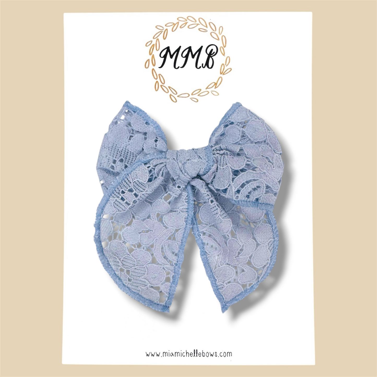 Lace Floral Fairytale Bows