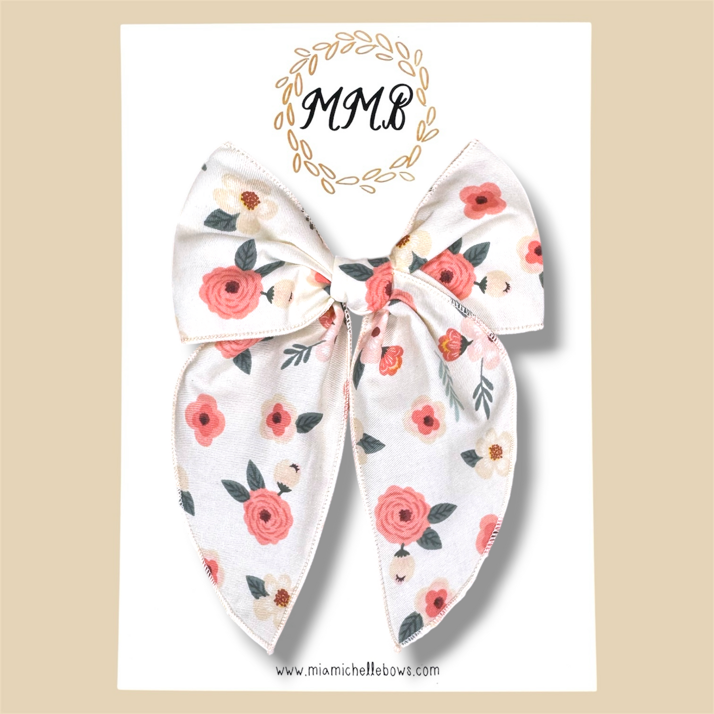 Paper Co Floral Fairytale Bow